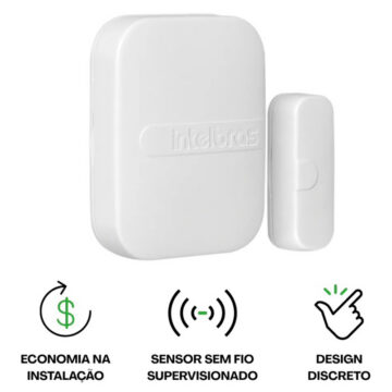 Sensor de abertura magnético XAS 4010 SMART – Intelbras