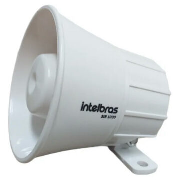 Sirene 105 dB – SIR 1000 Intelbrás Branca