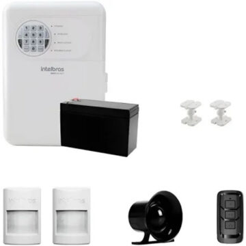 Kit sistema de alarme sem fio Intelbras 4 Pontos , criamos o sistema que vc precisa