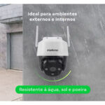 Câmera Wi-Fi iM7 Full Color 360 graus ,  áudio bidirecional imagens noturnas coloridas