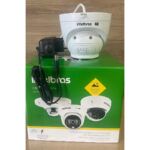 Câmera Wifi Dome Profissional Ip 4Mega pixels Intelbras C/ áudio e cartão Grátis
