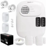 kit alarme completo Intelbras Anm24Net + 2 Sensores Ivp 3000 + 2 Sensores XAs light + Sirene + aplicativo para celular