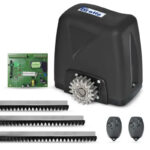 Motor Portão Rossi Turbo 127 V + 2 controles + 3 cremalheiras de 1 m cada .
