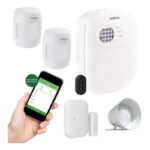 kit alarme monitorado pelo celular Intelbras