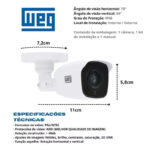 Kit Dvr Intelbras + 4 Câmaras Bullet Hd e Hd de 500g , ótimo custo benefício