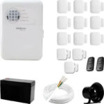 Kit alarme sem fio Intelbras 14 pontos de proteção c/ aplicativo para celular