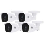 Kit Dvr Intelbras + 4 Câmaras Bullet Hd e Hd de 500g , ótimo custo benefício