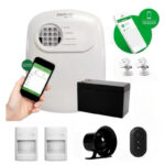 kit Alarme sem fio Intelbras , completo 2 sensores Pet Ivp 1000