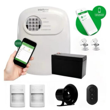 kit Alarme sem fio Intelbras , completo 2 sensores Pet Ivp 1000
